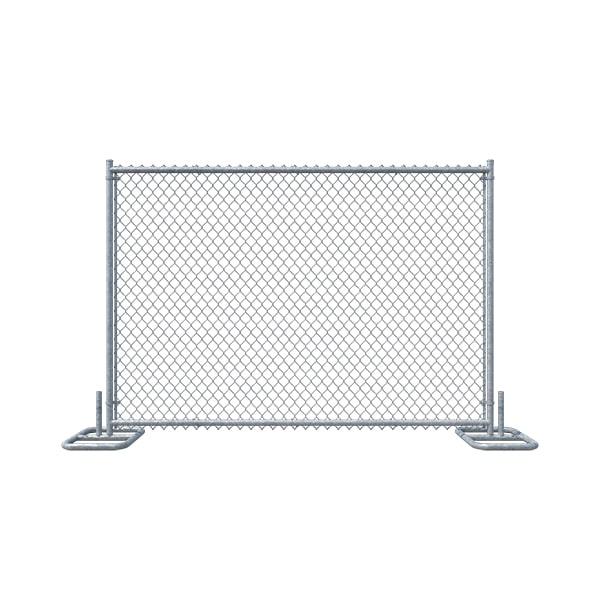 temporary fence panels are made from weather-resistant materials to withstand harsh weather